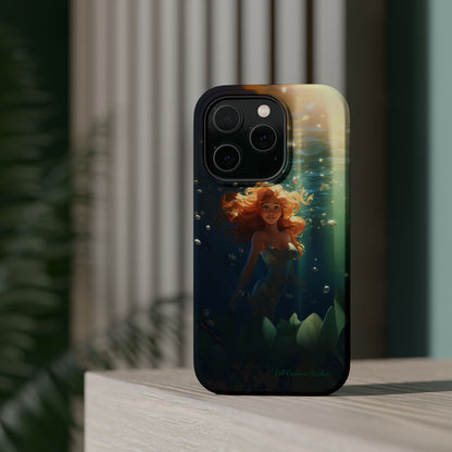 Dive into Enchantment with Our "Ariel Little Mermaid" Phone Case -MagSafe Tough Cases