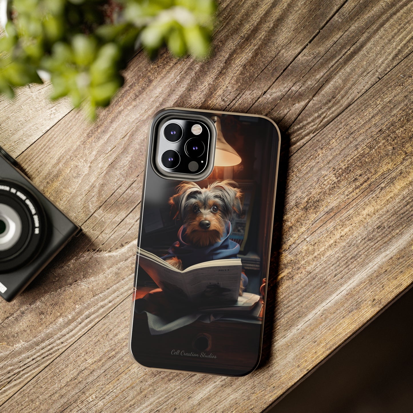 Introducing the "Canine Chronicle" Cell Phone Case – Where Tail-Wagging Tales Unfold! -Tough Phone Cases