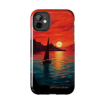 "Serenity at Sunset" -Tough iPhone Cases