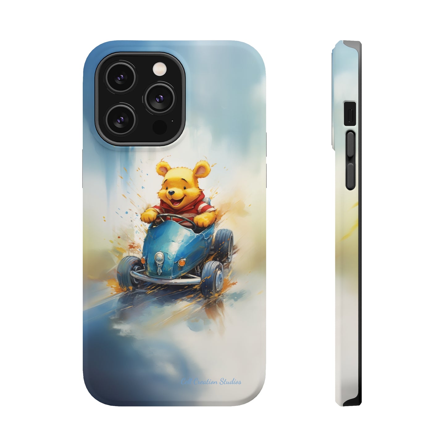 "Winnie-the-Pooh's Race Day" Phone Case -MagSafe Tough Cases