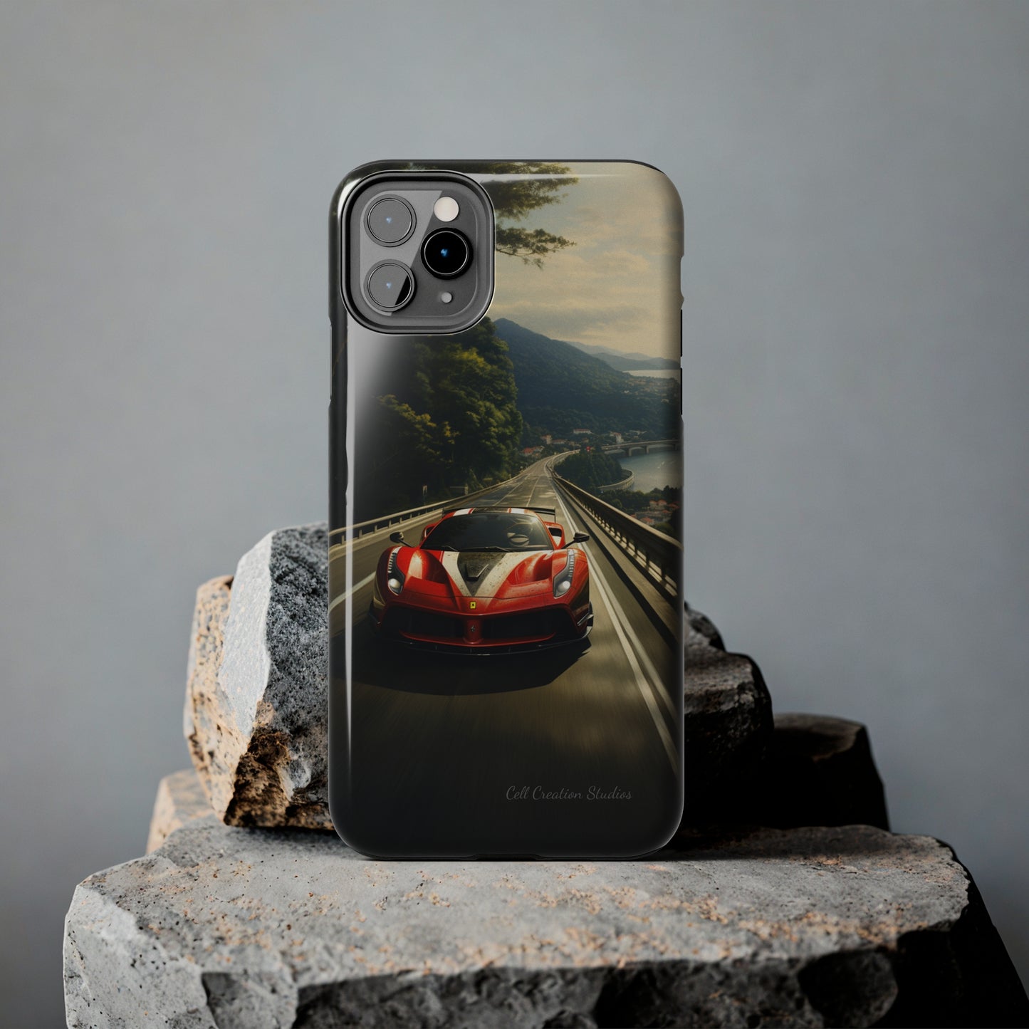 "Tropical Thrill Ferrari Edition" -Tough iPhone Cases