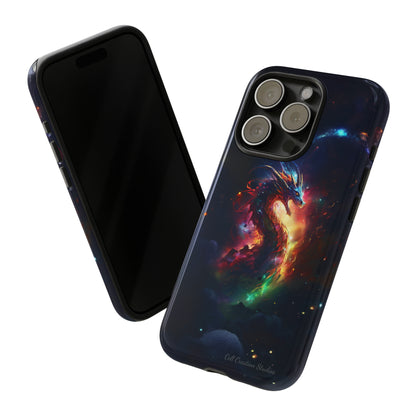 "Cosmic Dragon Unleashed" -Tough iPhone Cases