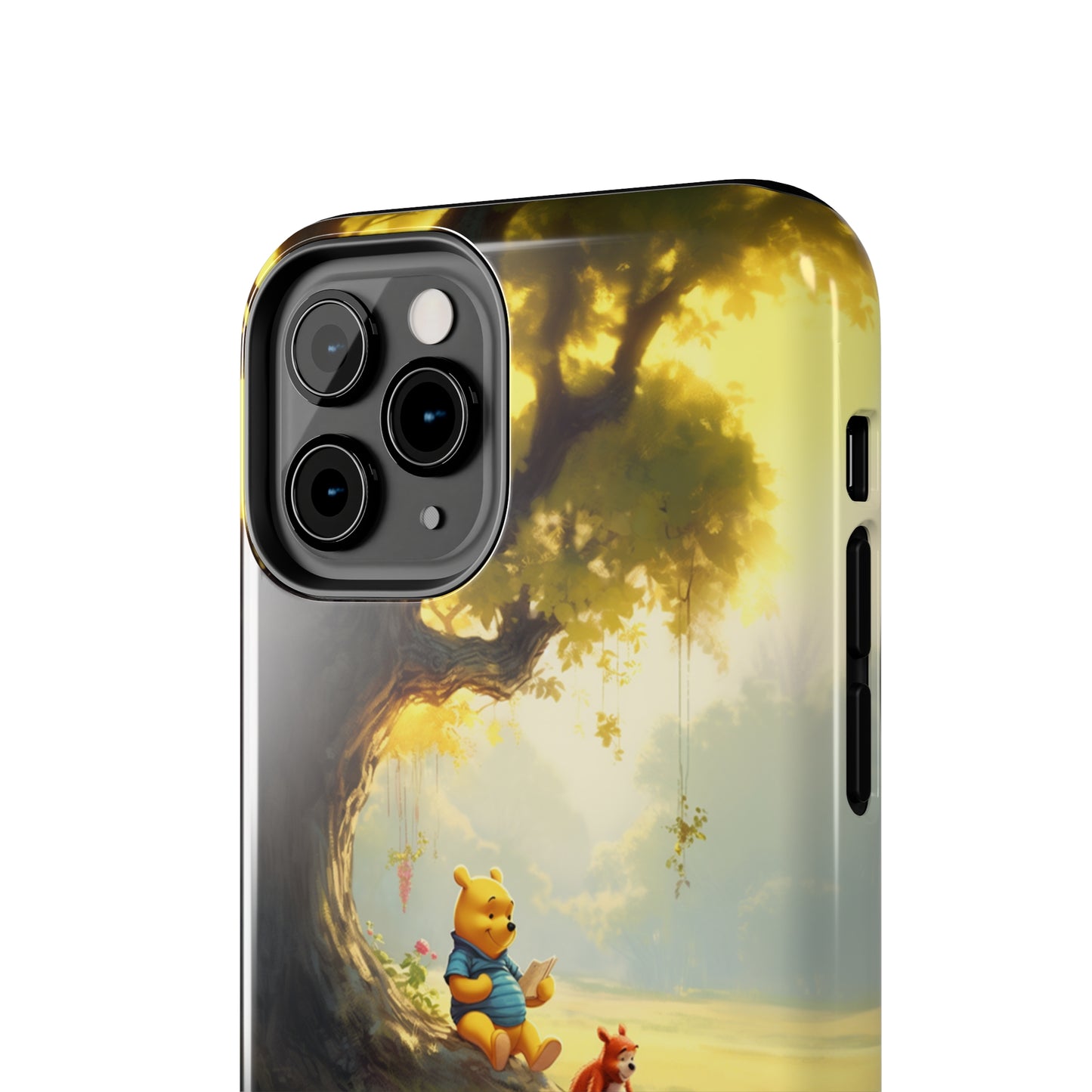 Introducing the "Winnie-The-Pooh Storytime" Cell Phone Case – A Nostalgic Journey with Friends -Tough Phone Cases