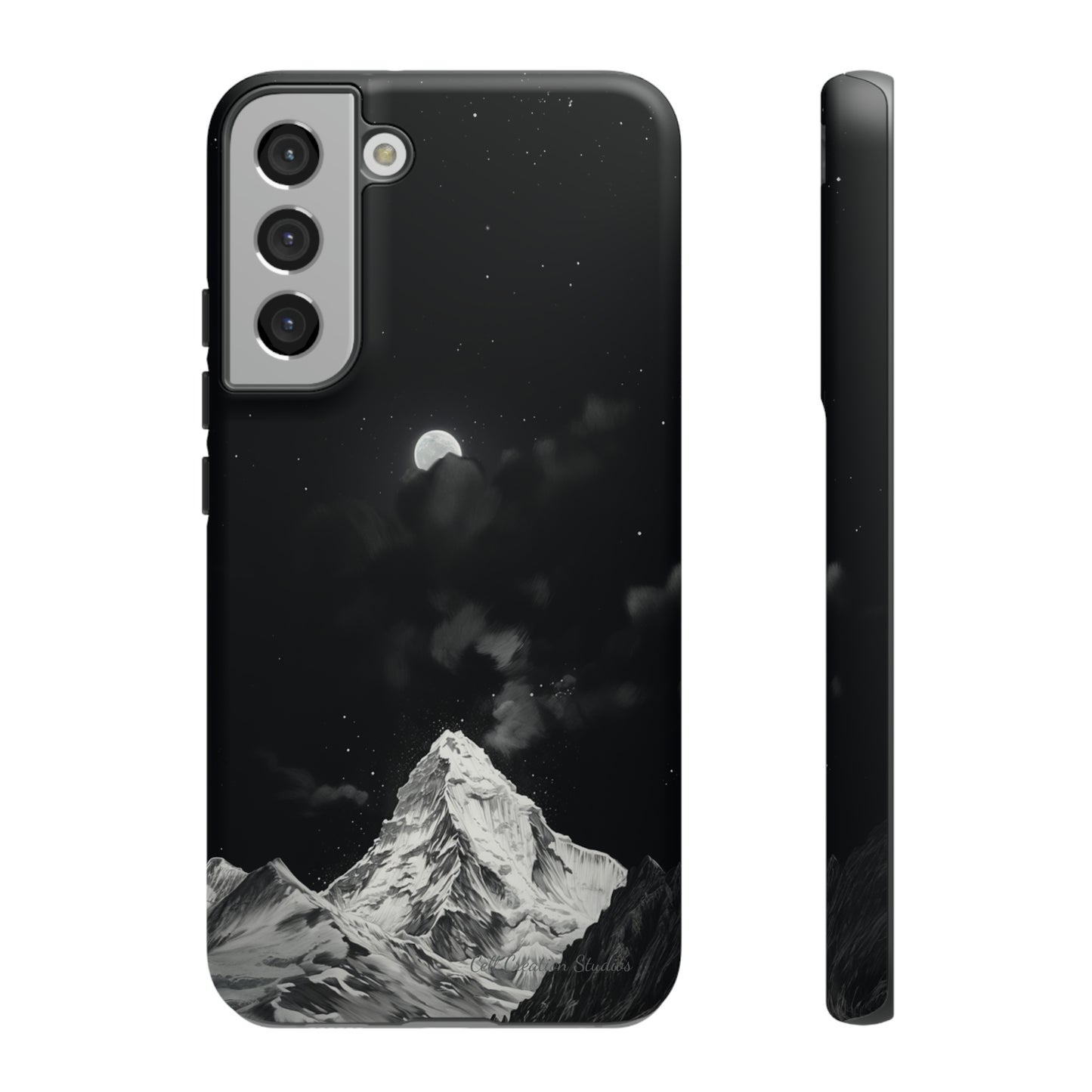 "Moonlit Everest" Phone Case -Tough Cases