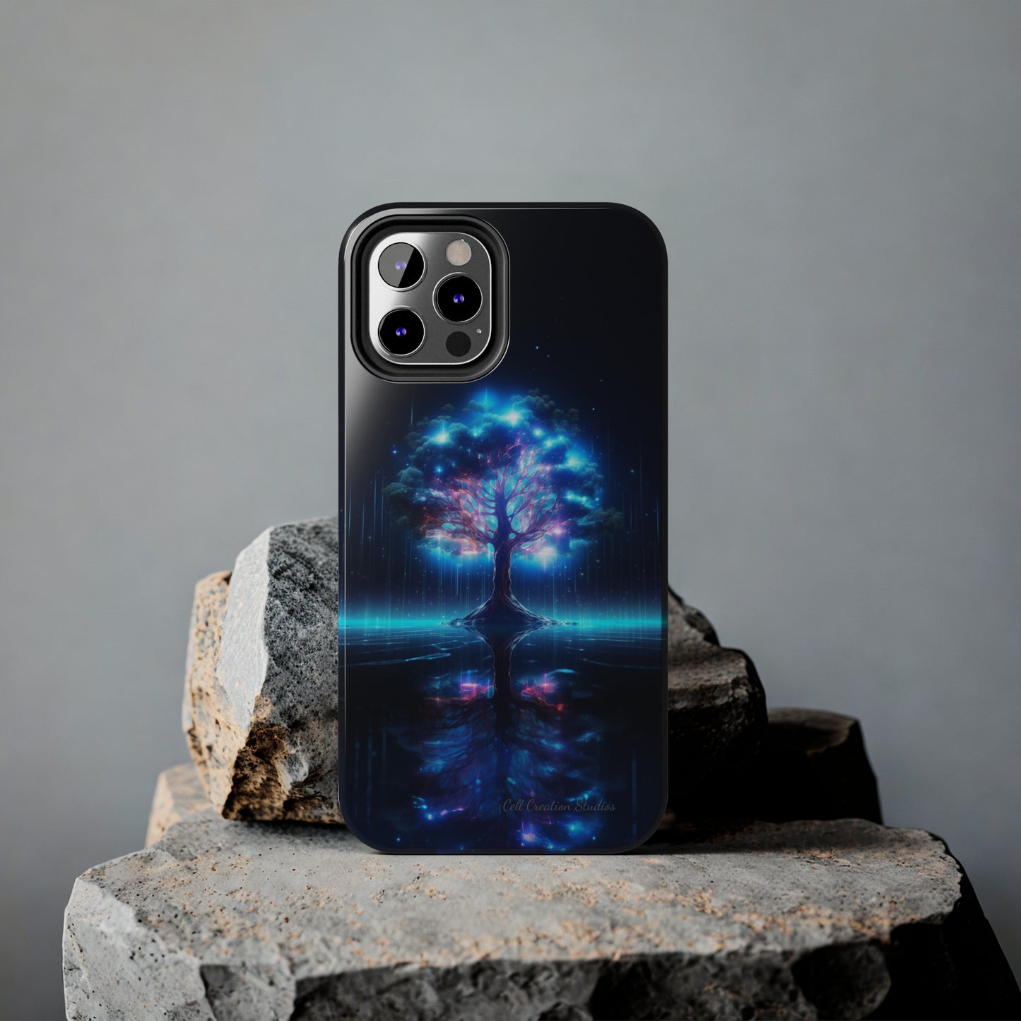 Introducing the "Luminous Tree" Cell Phone Case – Illuminate Your Style with Nature's Glow -Tough Phone Cases