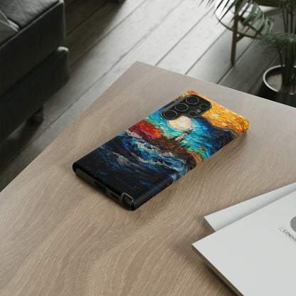 "Coastal Canvas Guardian" -Tough Samsung Phone Cases