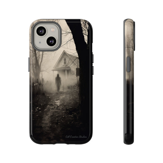 Introducing the "Ethereal Encounter" Cell Phone Case – Unveil the Mystery of the Ghostly Presence -Tough Cases