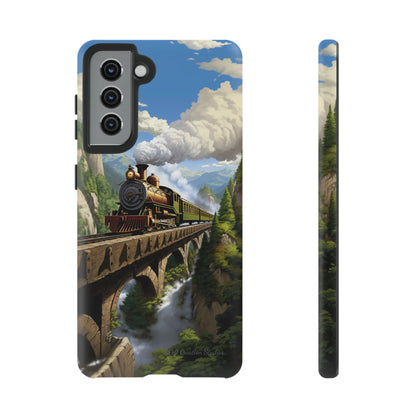 The "Scenic Mountain Train" Phone Case -Tough Cases