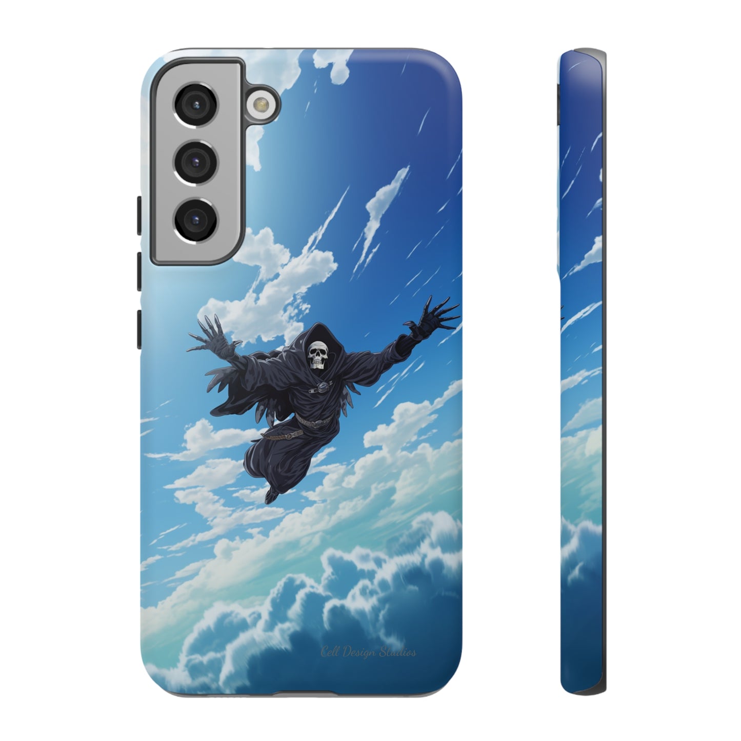 Introducing the "Eternal Contrast" Cell Phone Case – Embrace the Balance of Light and Shadow! -Tough Cases