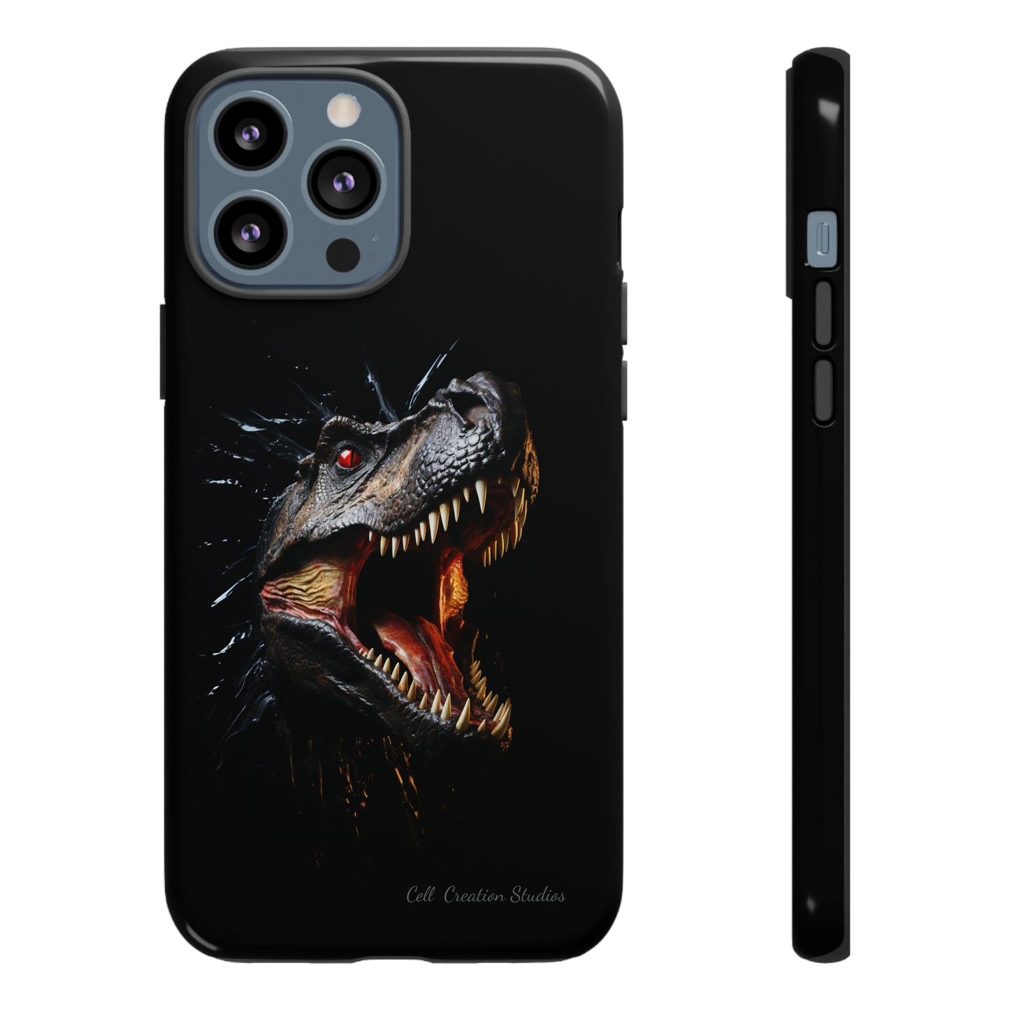 "Jurassic Impact" T-Rex Phone Case -Tough Cases