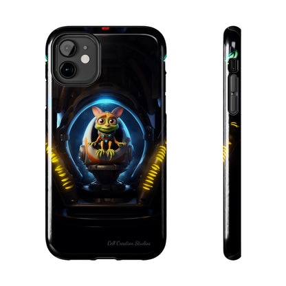 The "Galactic Explorer Alien Spaceship" Phone Case -Tough Phone Cases