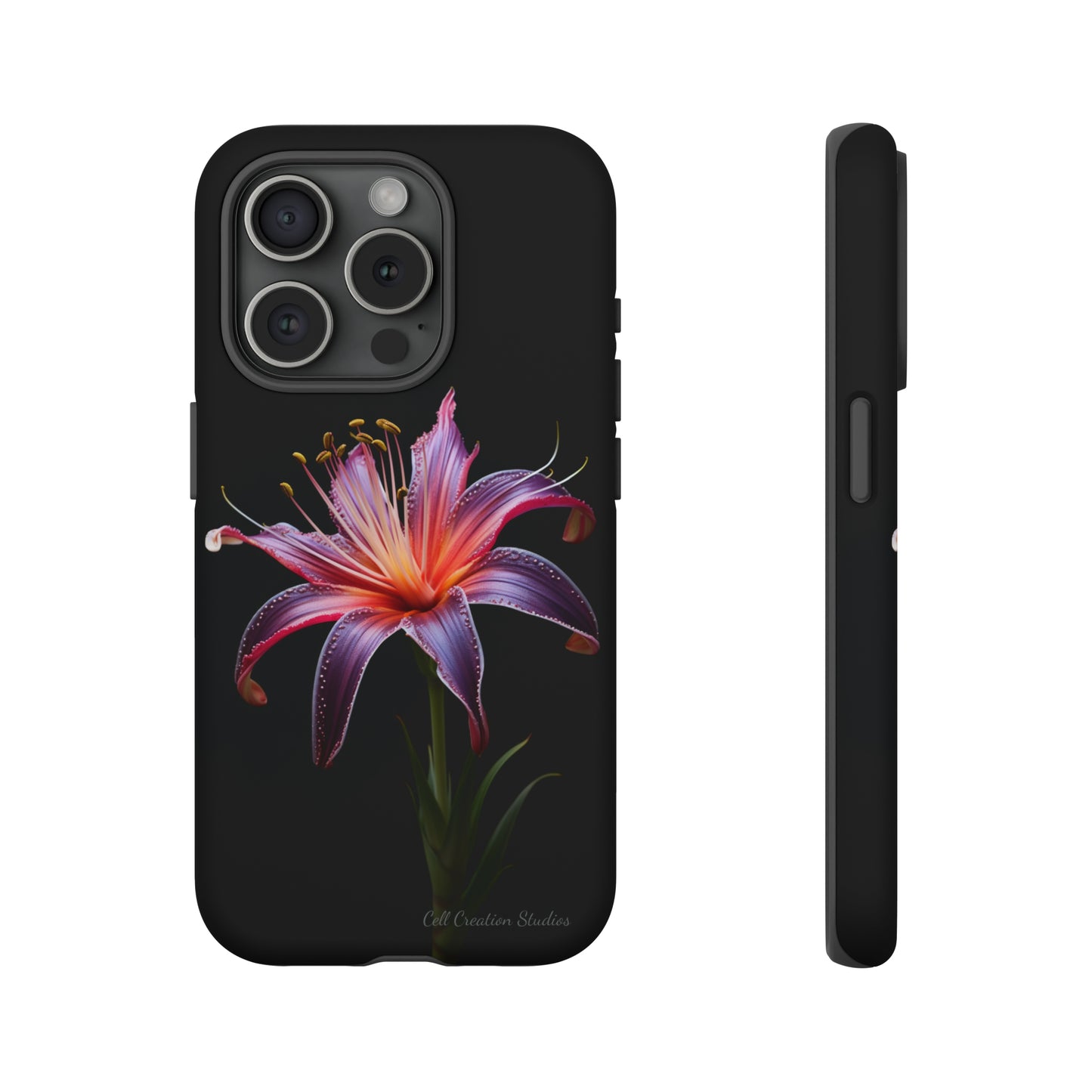 "Vibrant Purple Lily" Phone Case -Tough Cases