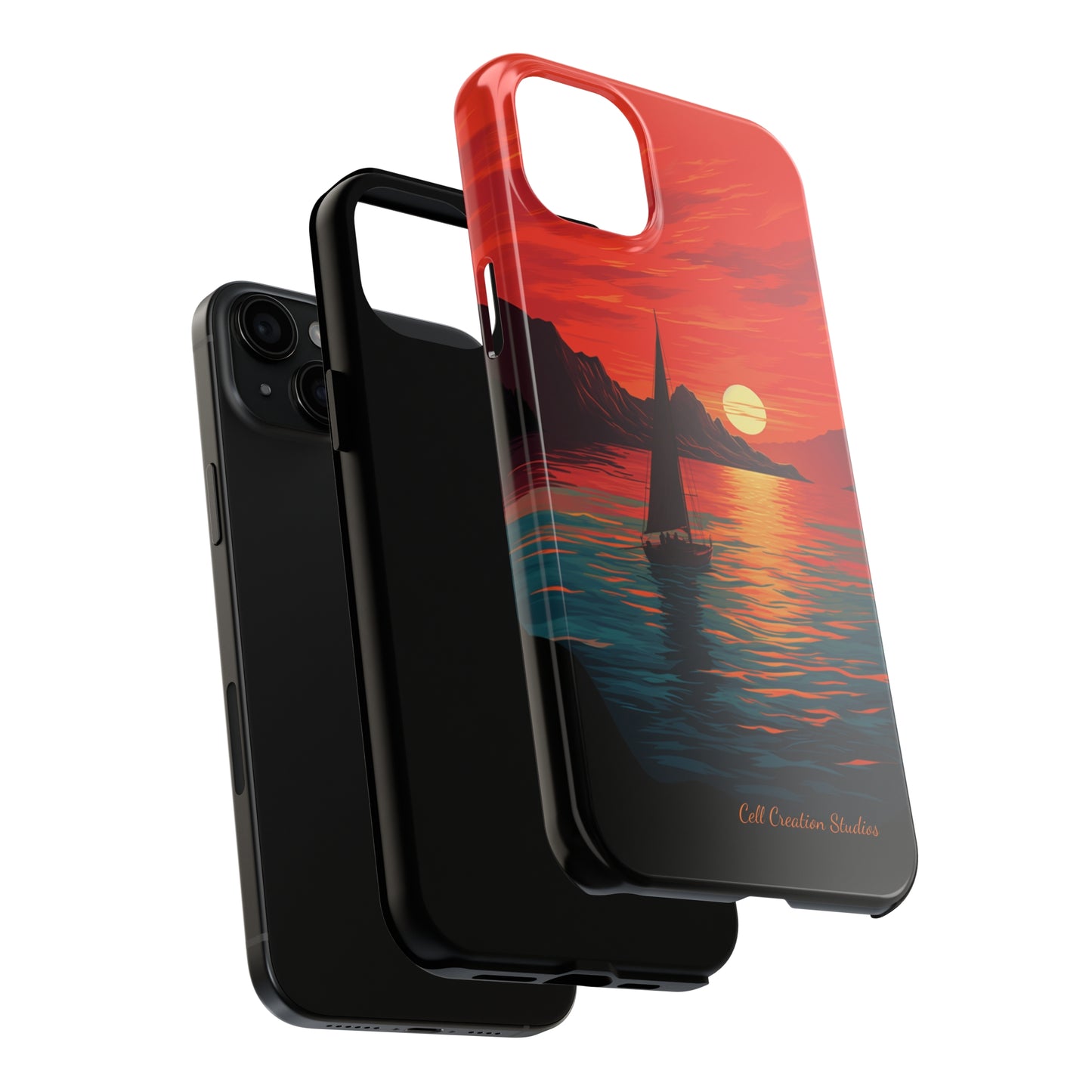 "Serenity at Sunset" -Tough iPhone Cases