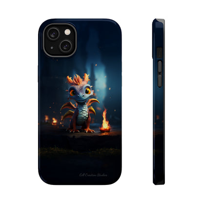 Introducing the "Azure Dragon" Cell Phone Case – Unleash Mythical Marvels -MagSafe Tough Cases