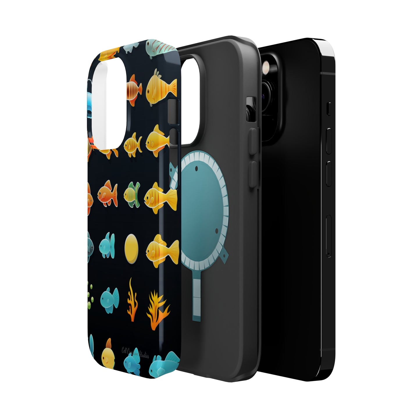 "AquaArt Fish" -MagSafe Tough Phone Cases