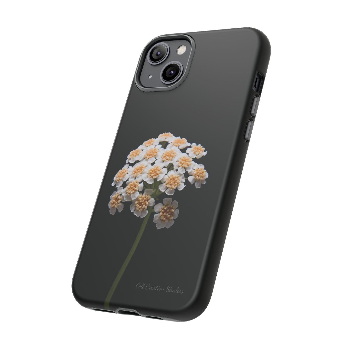 "Elegant Yarrow Bloom"  -Tough iPhone Cases