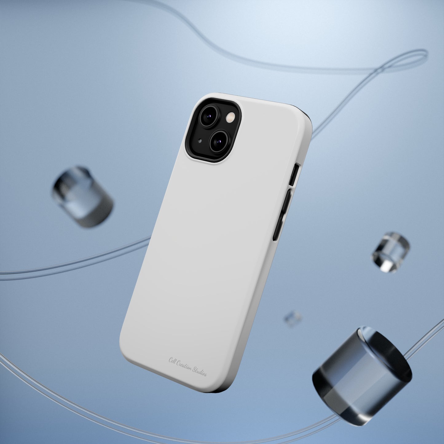 "Pure Elegance White" -MagSafe Tough iPhone Cases