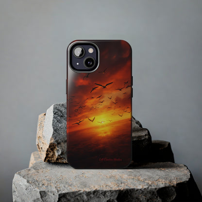 Introducing the "Sunset Soar" Cell Phone Case – Embrace Freedom and Beauty -Tough Phone Cases