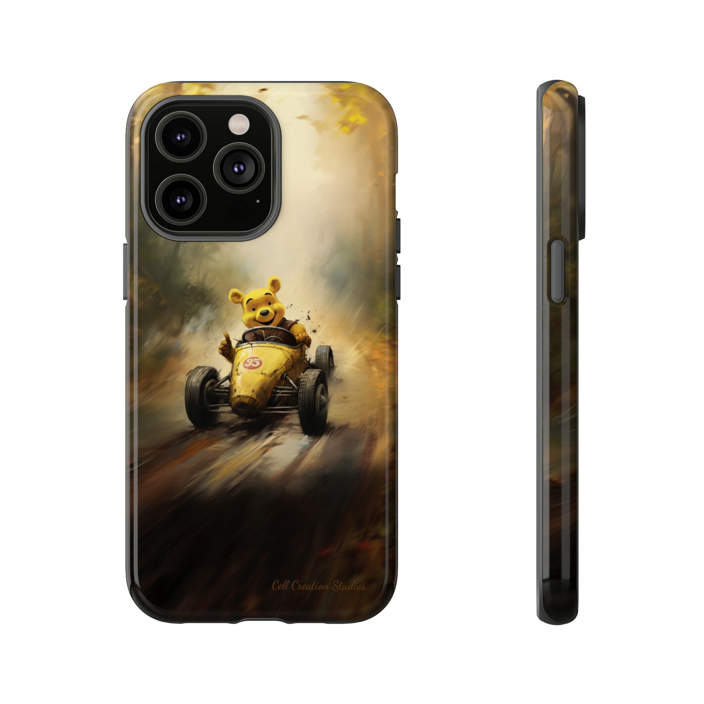 "Winnie-the-Pooh's Victory Lap" Phone Case -Tough Cases