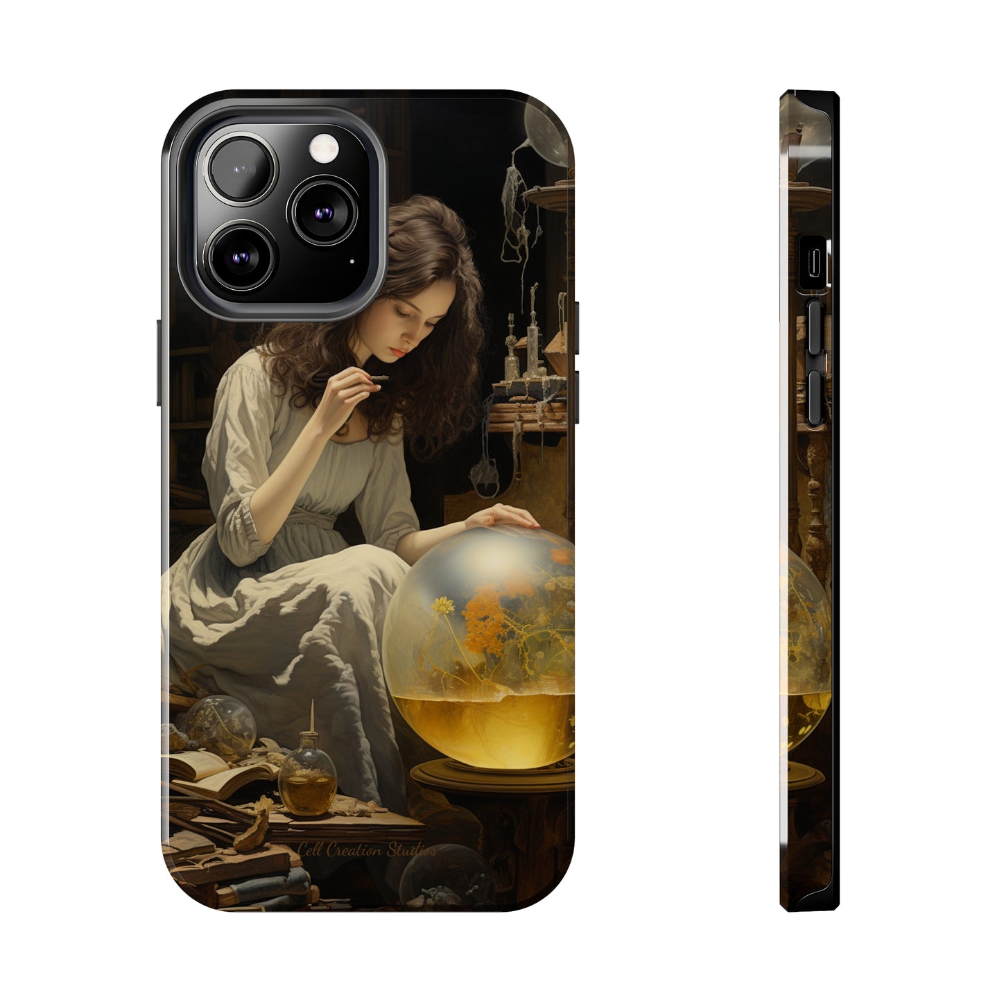 Introducing the "Mystic Botanist" Cell Phone Case – Discover the Secrets Within -Tough Phone Cases