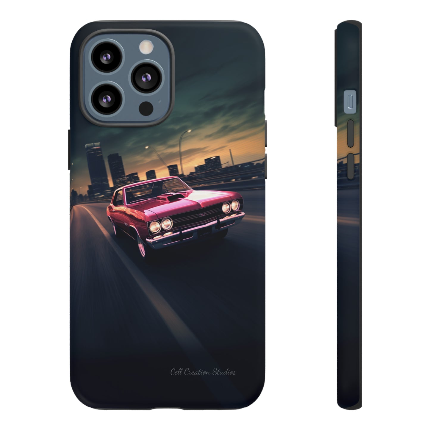 "Sunset City Cruise GTO Edition" -Tough iPhone Cases