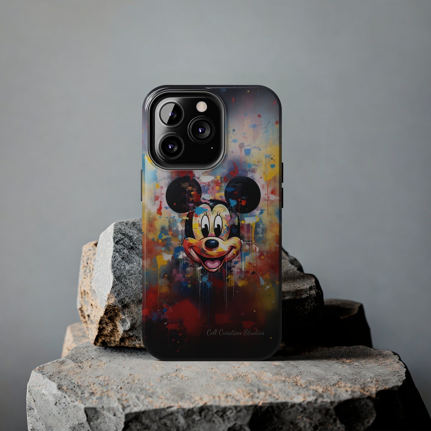 "Cheerful Mickey Mouse" -Tough iPhone Cases