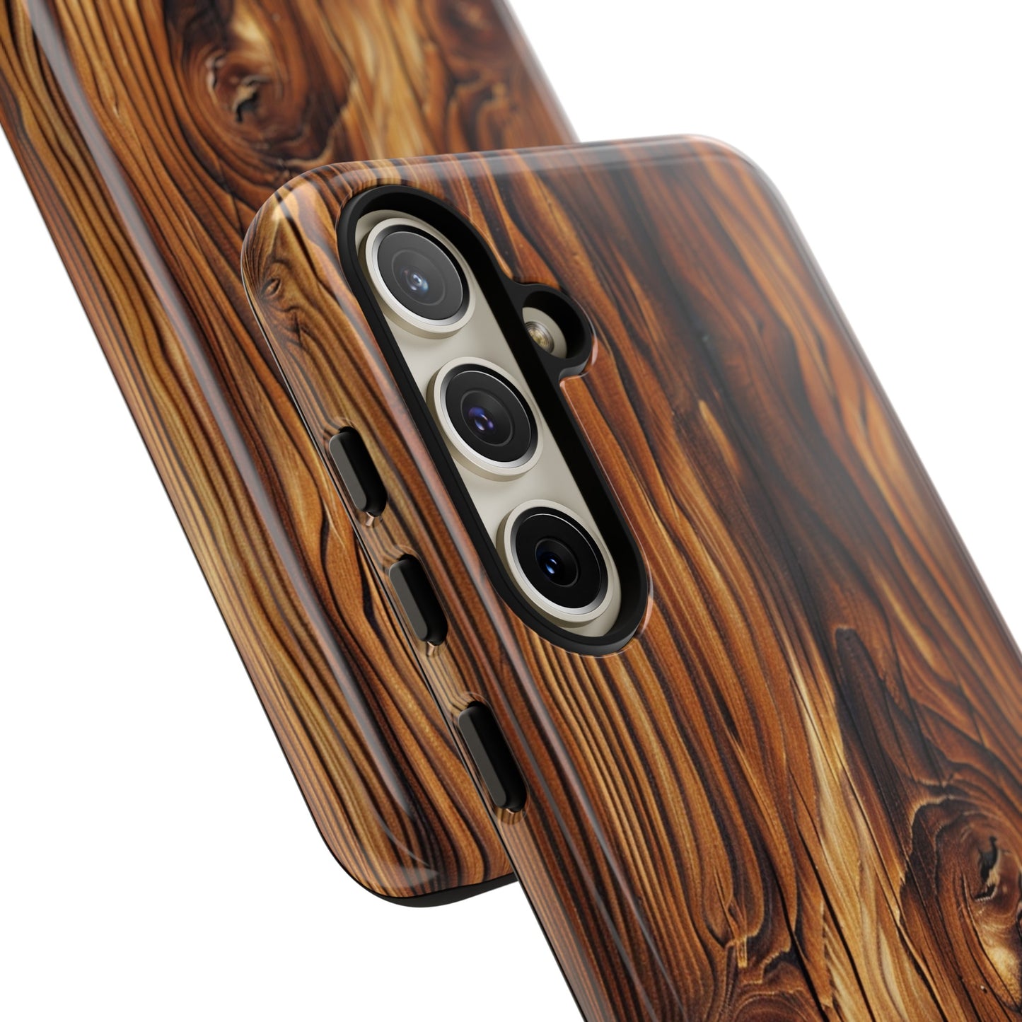 "Wood Grain Elegance" Tough Samsung Galaxy Cases