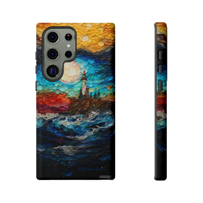 "Coastal Canvas Guardian" -Tough Samsung Phone Cases