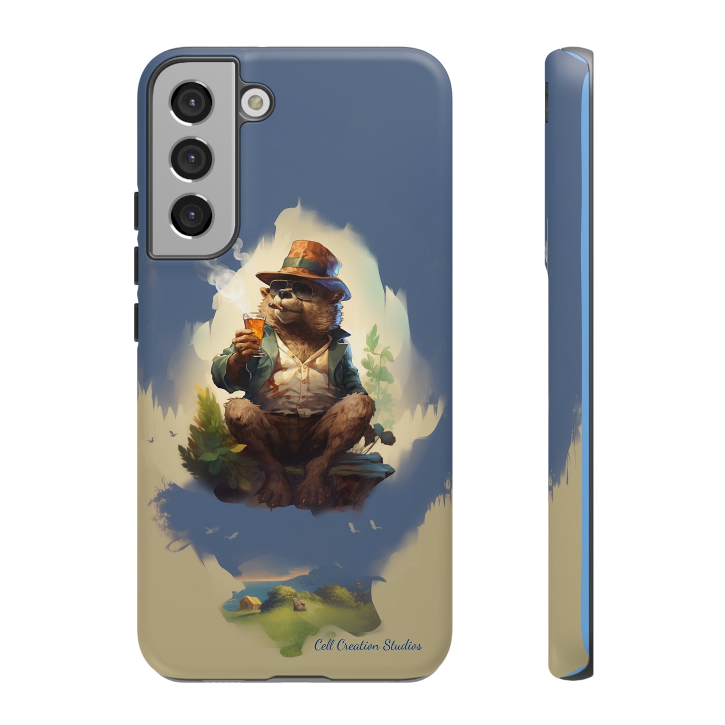 Introducing the "Bear's Homeward Bound" Cell Phone Case – Where Dreams of Home Come Alive -Tough Cases