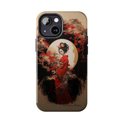 "Japanese Geisha Art" Phone Case -Tough Phone Cases