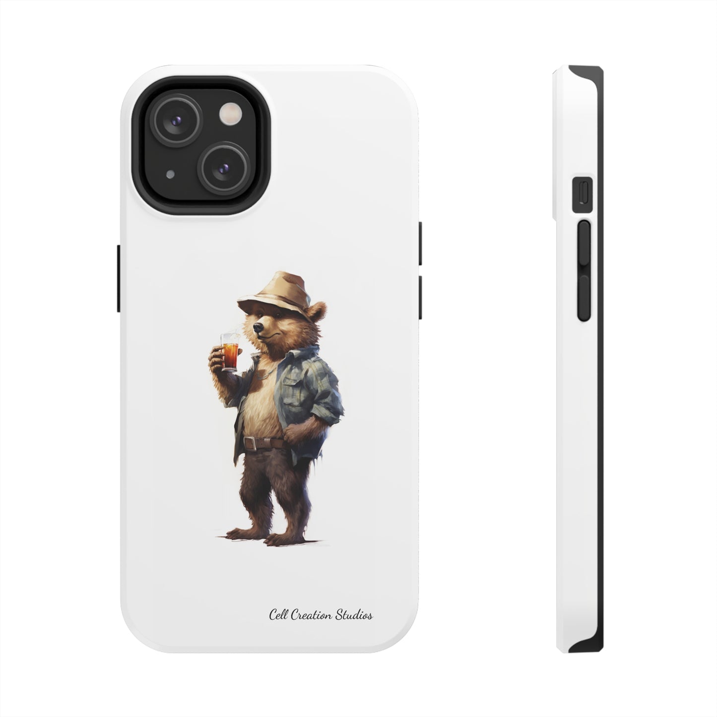 Introducing the "Bear Cheers" Cell Phone Case – The Fun Companion -Tough Phone Cases