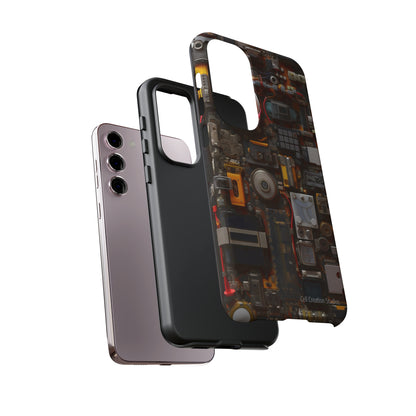 "TechInsight Guardian" -Tough Samsung Phone Cases