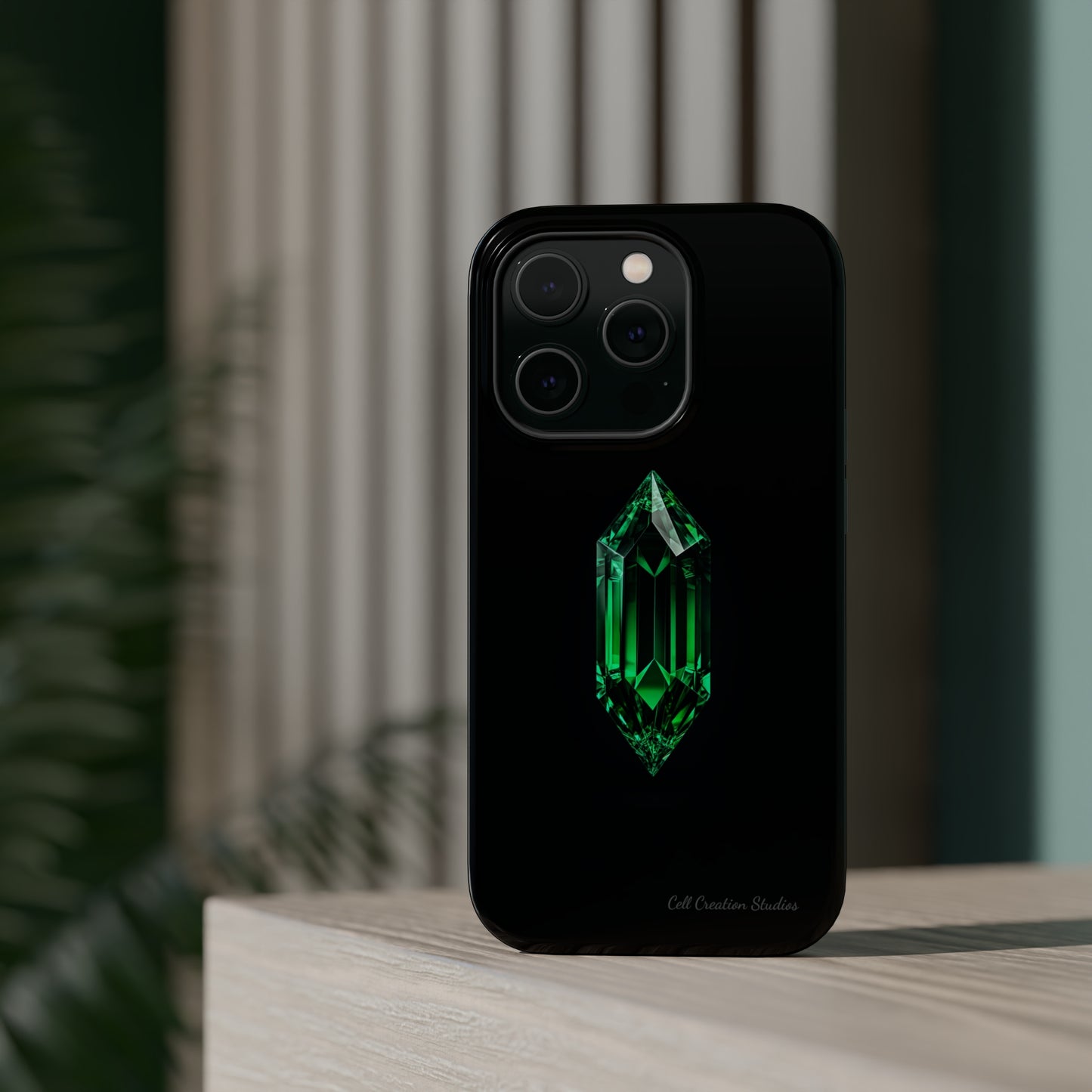 "Emerald Elegance" Phone Case -MagSafe Tough Cases