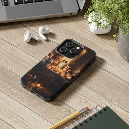 Introducing the "Harmony Feast" Cell Phone Case – Celebrate Unity and Joy! -Tough Phone Cases