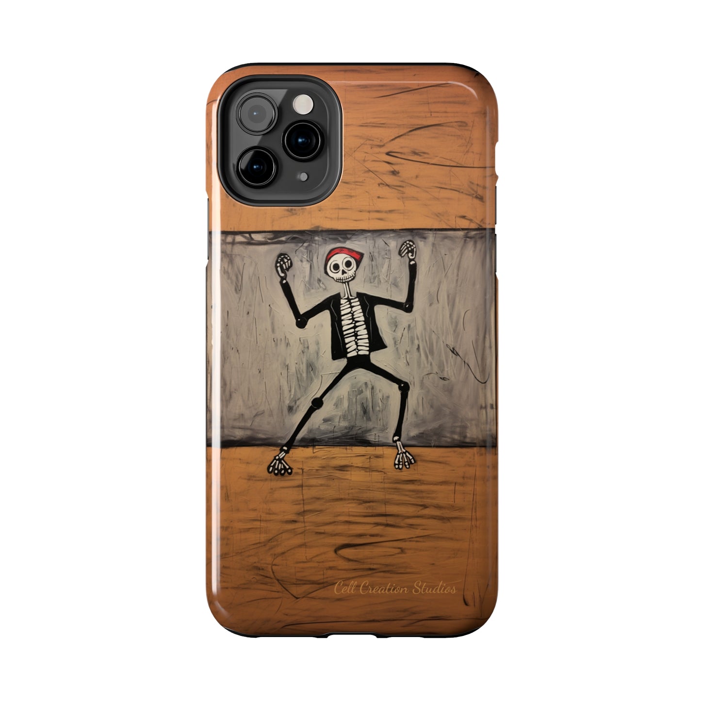 "Dance of the Skeletal Muse" -Tough iPhone Cases