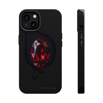 "Ruby Radiance" Phone Case -MagSafe Tough Cases