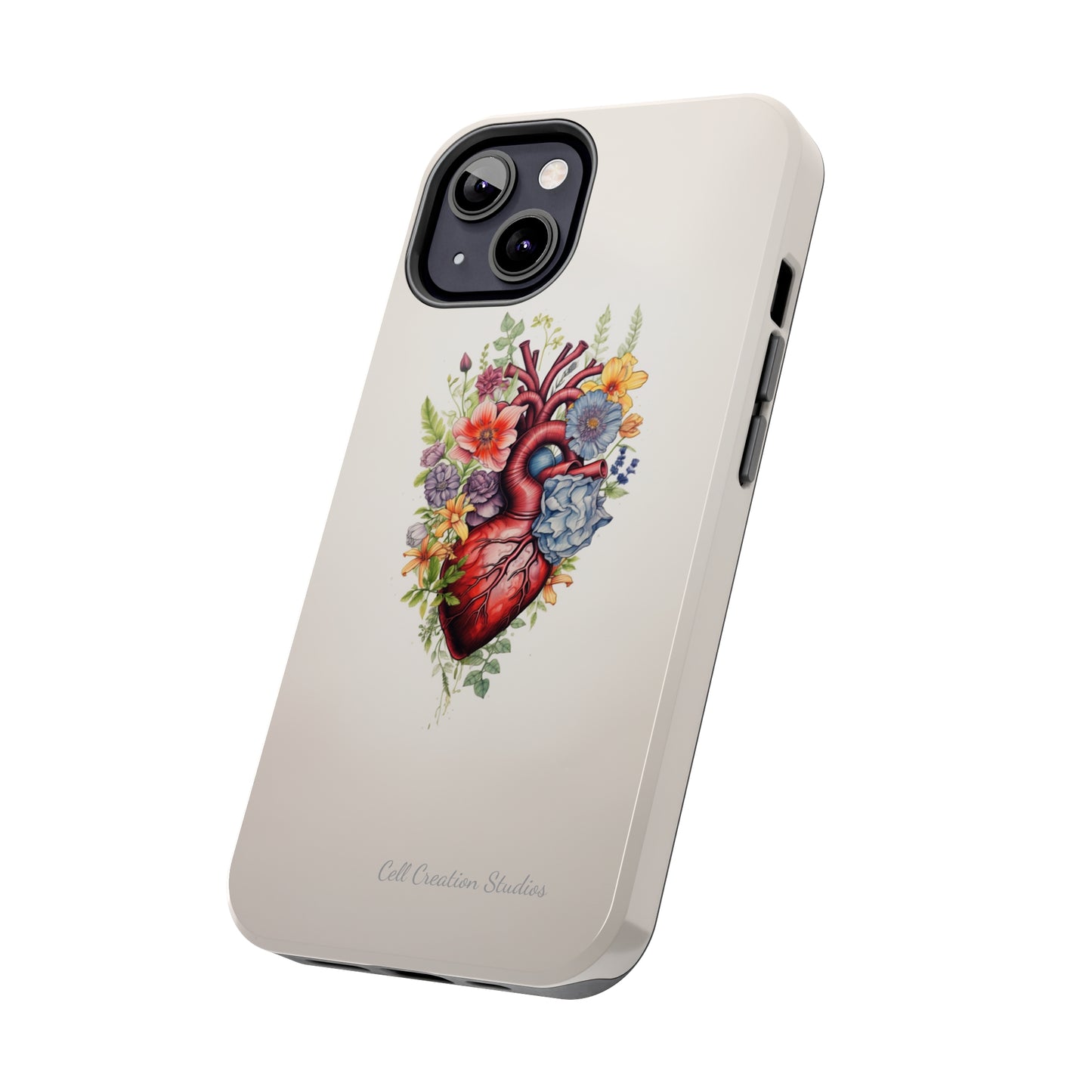 "Blooming Hearts" -Tough iPhone Cases