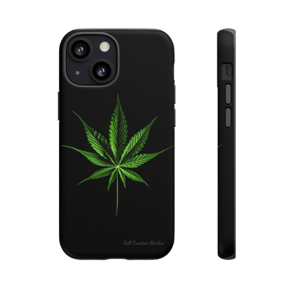 "Cannabis Chic" Marijuana Leaf Phone Case -Tough Cases