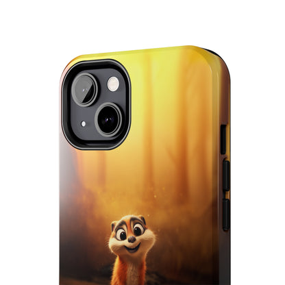 Introducing the "Woodland Chipmunk" Cell Phone Case – Embrace Natural Playfulness with Every Glance-Tough Phone Cases