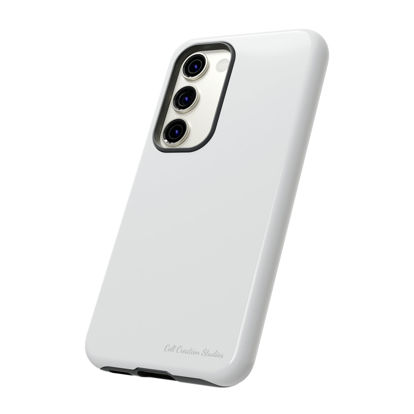 "Pure Elegance White" -Tough Samsung Phone Cases