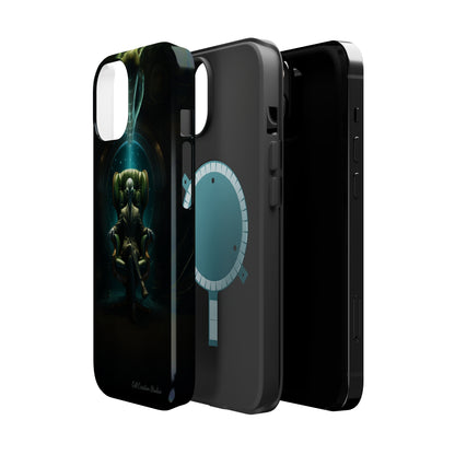 Introducing the "Galactic Advisor" Cell Phone Case - Embrace Alien Wisdom -MagSafe Tough Cases