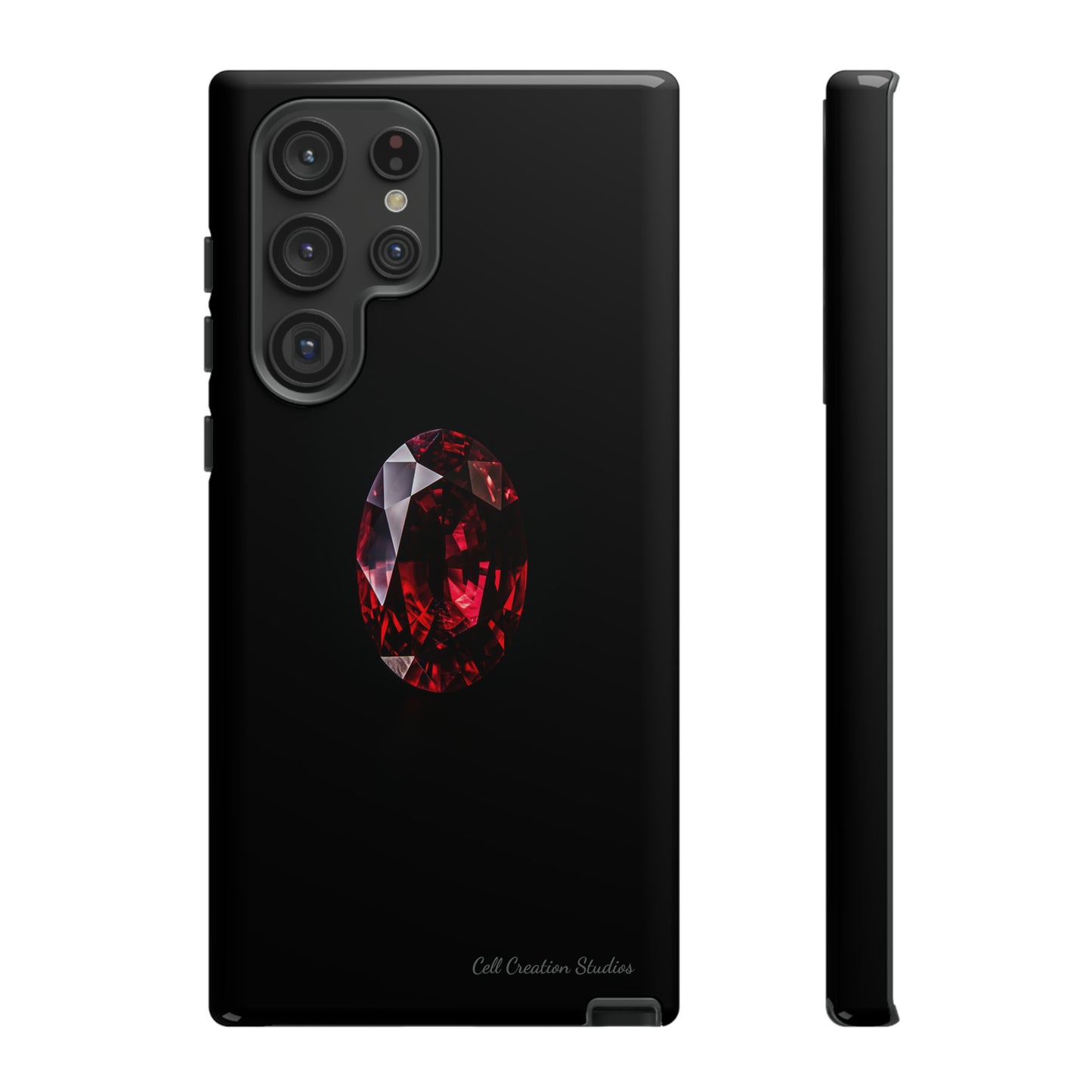 "Ruby Radiance" Phone Case -Tough Cases