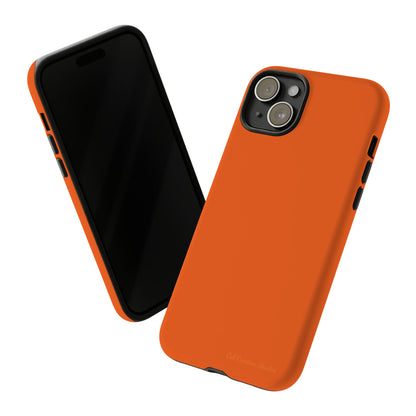 "Orange Burst" -Tough iPhone Cases