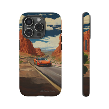 "Desert Racer Ferrari Edition" -Tough iPhone Cases