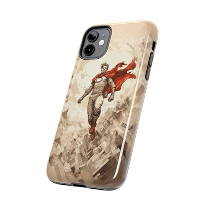 Introducing the "Heroic Guardian" Cell Phone Case – Unleash Your Inner Superhero with Captivating Design -Tough Phone Cases