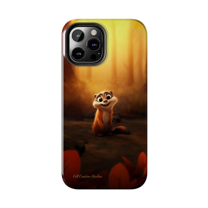 Introducing the "Woodland Chipmunk" Cell Phone Case – Embrace Natural Playfulness with Every Glance-Tough Phone Cases