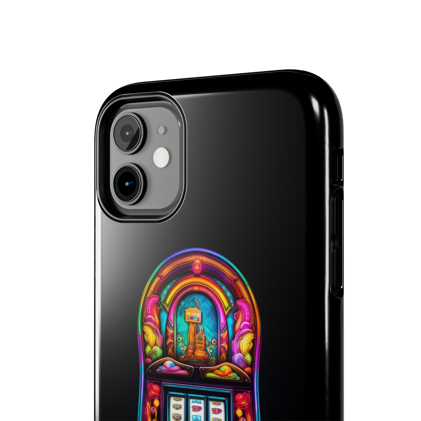 Introducing the "Vibrant Slot Frenzy" Cell Phone Case – Experience the Thrill of Colors and Luck -Tough Phone Cases