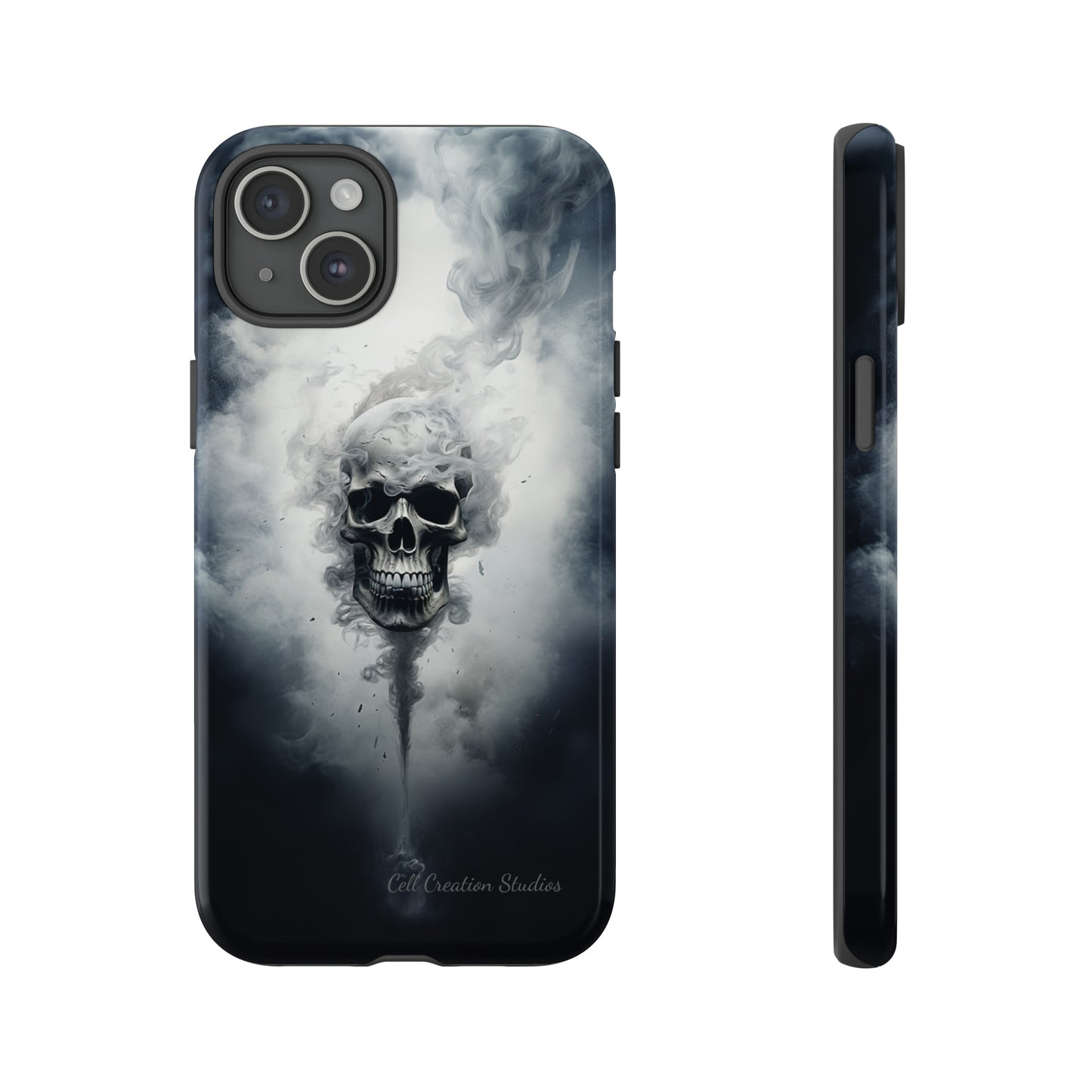 "Mystic Smoke Skull" -Tough iPhone Cases