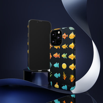 "AquaArt Fish" -Tough Phone Cases