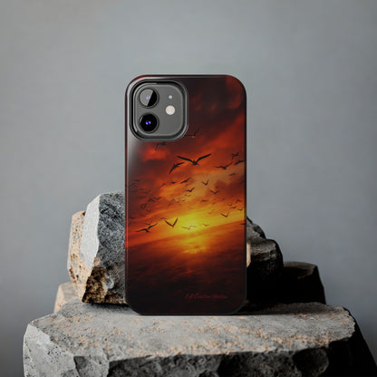 Introducing the "Sunset Soar" Cell Phone Case – Embrace Freedom and Beauty -Tough Phone Cases